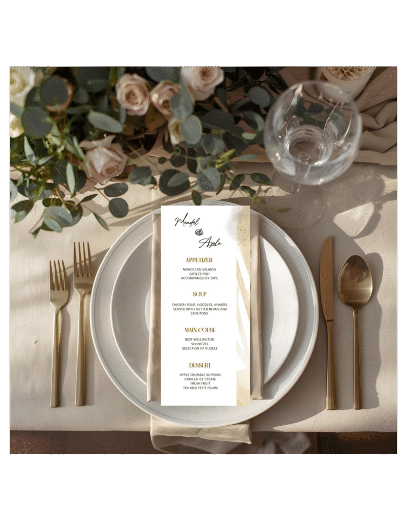 Menu Card